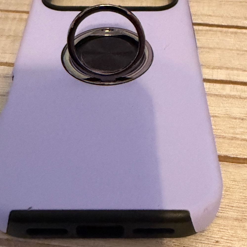 Lavender Phone Case with Ring Holder (iPhone 17 pro)